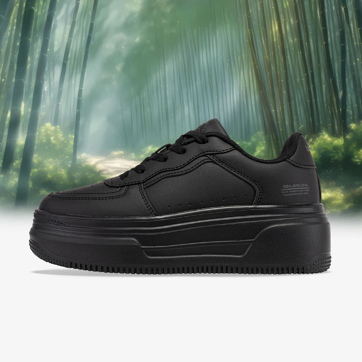 2025 New Baasploa Women Shoes Pu Thick Sole Women Non-Slip Increase Wear Shoes Outdoor Leisure Brand Walking Shoes