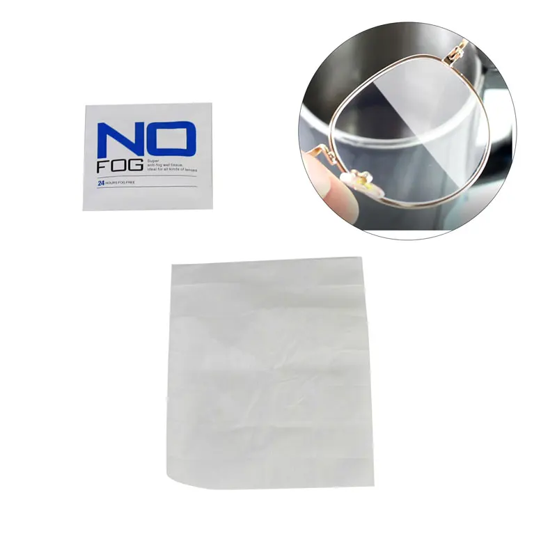 Vanlook Anti-fog Glasses Wet Tissue No Fog Anti Static Formula Long-lasting multi-coated Lenses Wipes Clean Surface