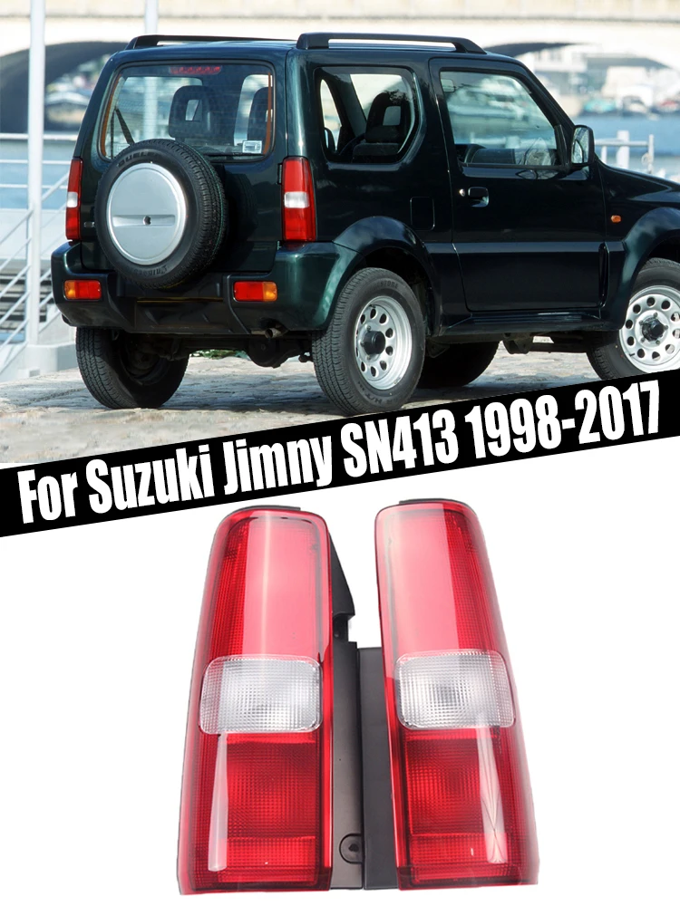 Rear Bumper Tail Light Tail Lamp Without Bulbs Brake Stop Reverse Lamp For Suzuki Jimny SN413 HARD TOP 1998-2017 Car Accessories