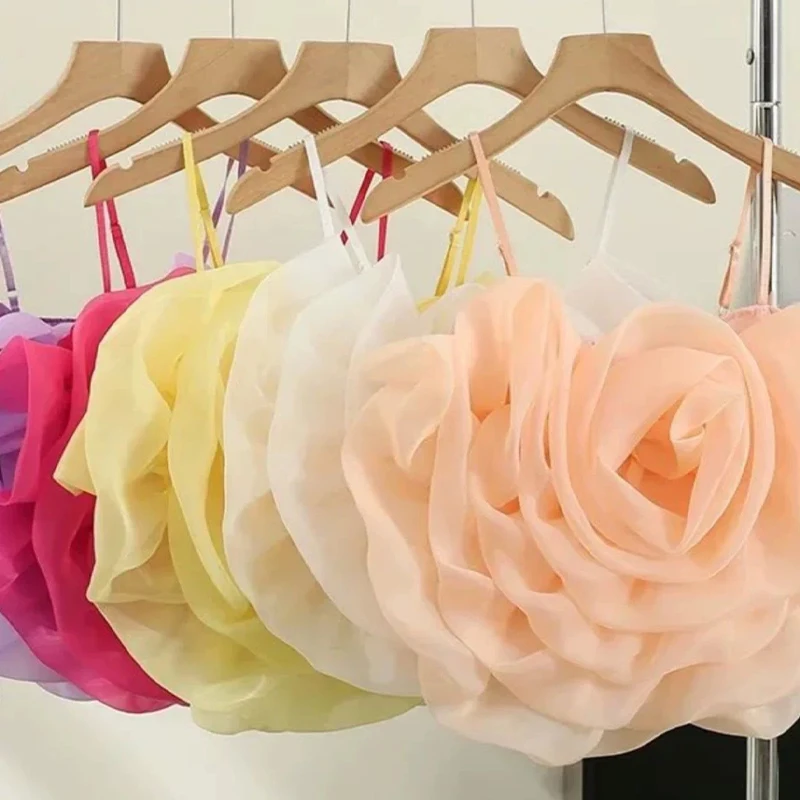 Organza irregular artesanal flor remendo 3d multi-camada organza grande flor apliques diy corsage roupas costura decoração acessório