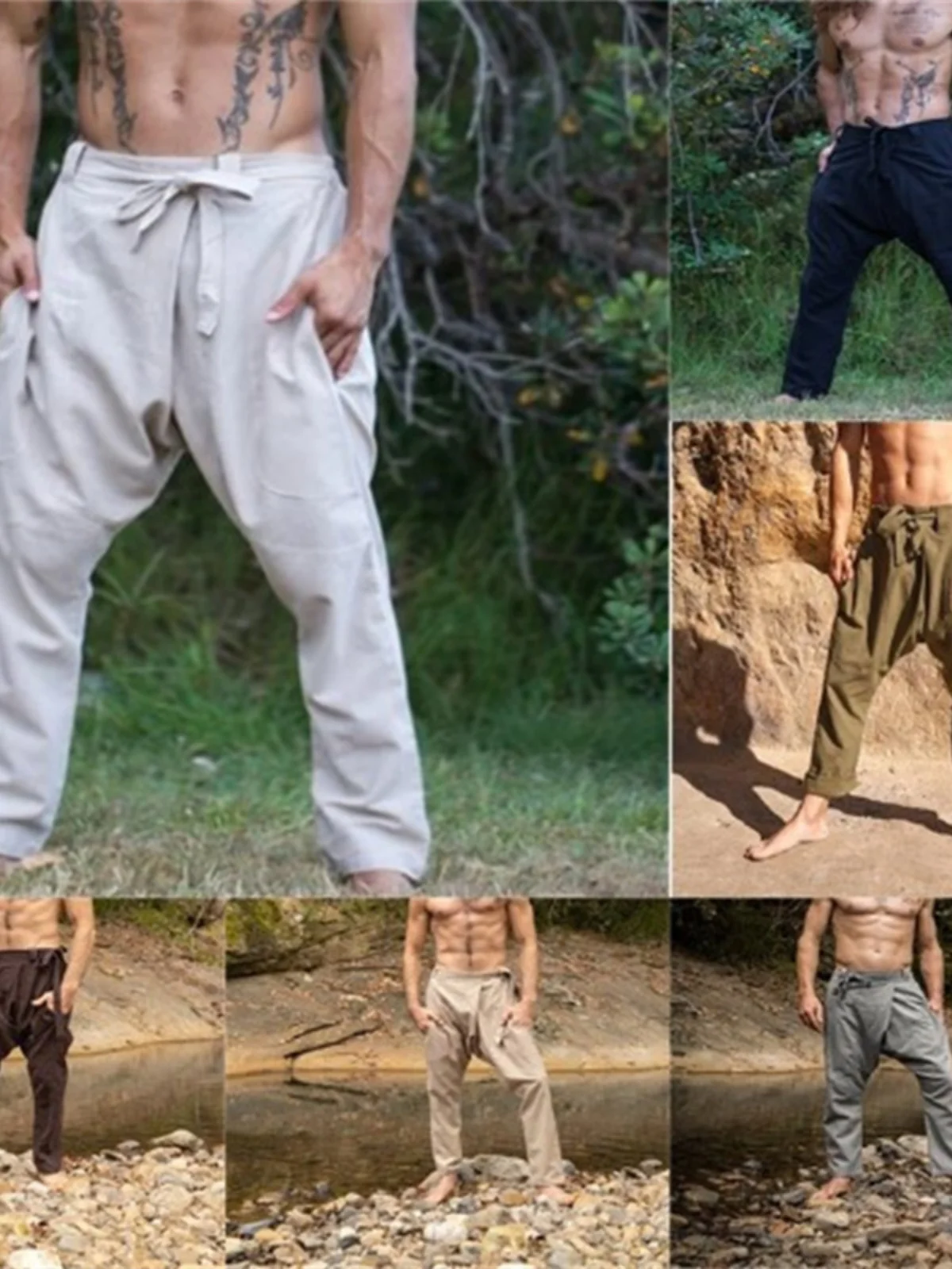 

Мужские свободные повседневные дышащие брюки, цветные длинные брюки с наклонной сеткой, молодежные витали, весна-лето, тонкие, чистый цвет