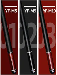 YFEN 58-Inch Carbon Fiber Billiard Pool Cue Stick with 12.5mm Tip And Extender Technology Innovation Energy Pool Stick