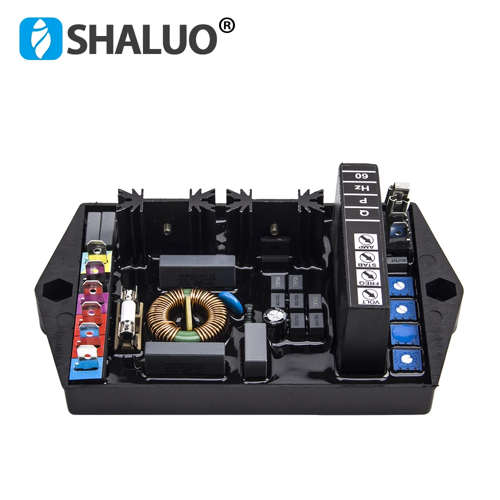 AC Marelli M16FA655A AVR Automatic Voltage Regulator Stabilizer Electric 220V Motor Adjustable Three Phase Control Module