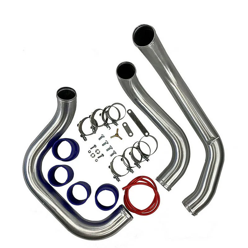 For Skyline R32 R33 R34 GTR Turbo Charged RB25 Bolt on Intercooler Piping+Clamps