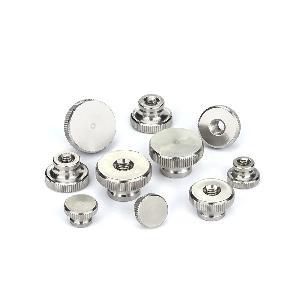 

5PCS 304 Stainless Steel Hand Nut GB806 High Head Knurled Thumb Nut M2 M2.5 M3 M4 M5 M6 M8 M10