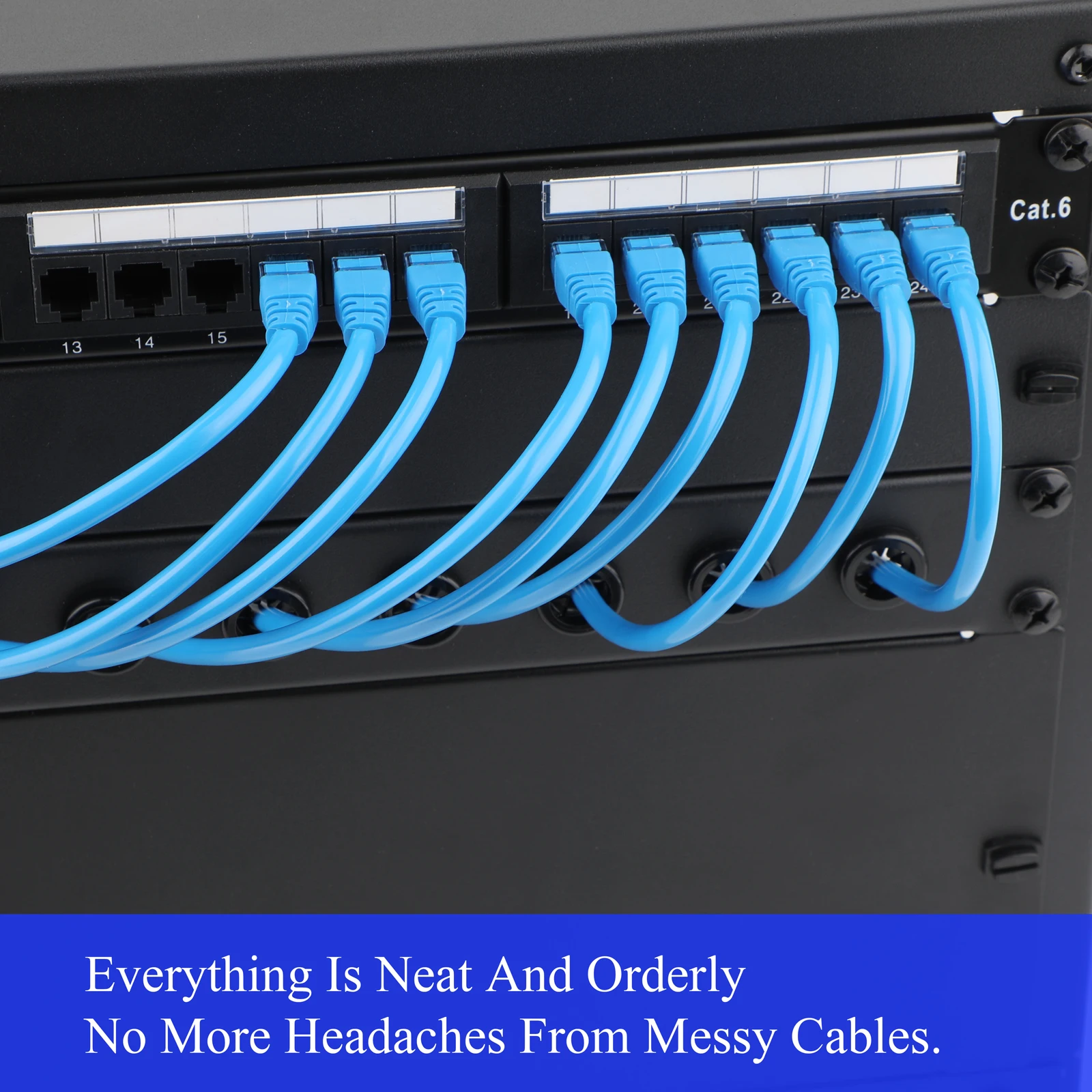 

1/2/4 шт. 1U 19-дюймовый металлический органайзер для кабелей в серверную стойку на 12/24/48 портов, простая сборка