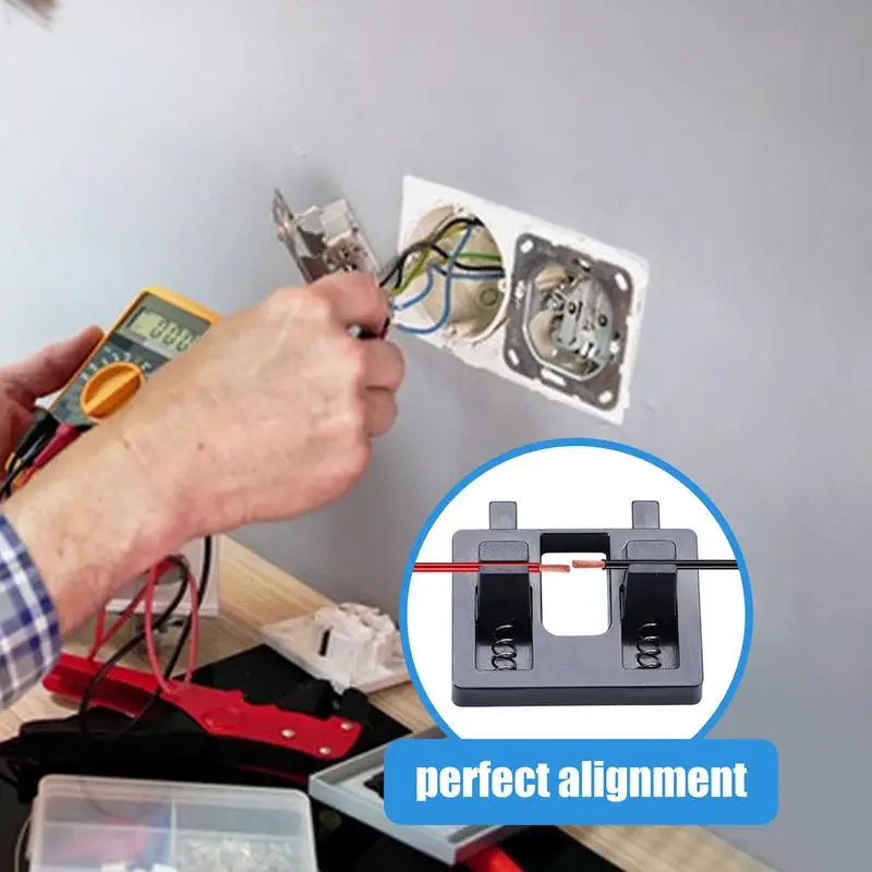 

Wire Holder For Soldering Portable Welding Electrode Holder Precise Compact Multi-functional Cable Soldering Clamp For