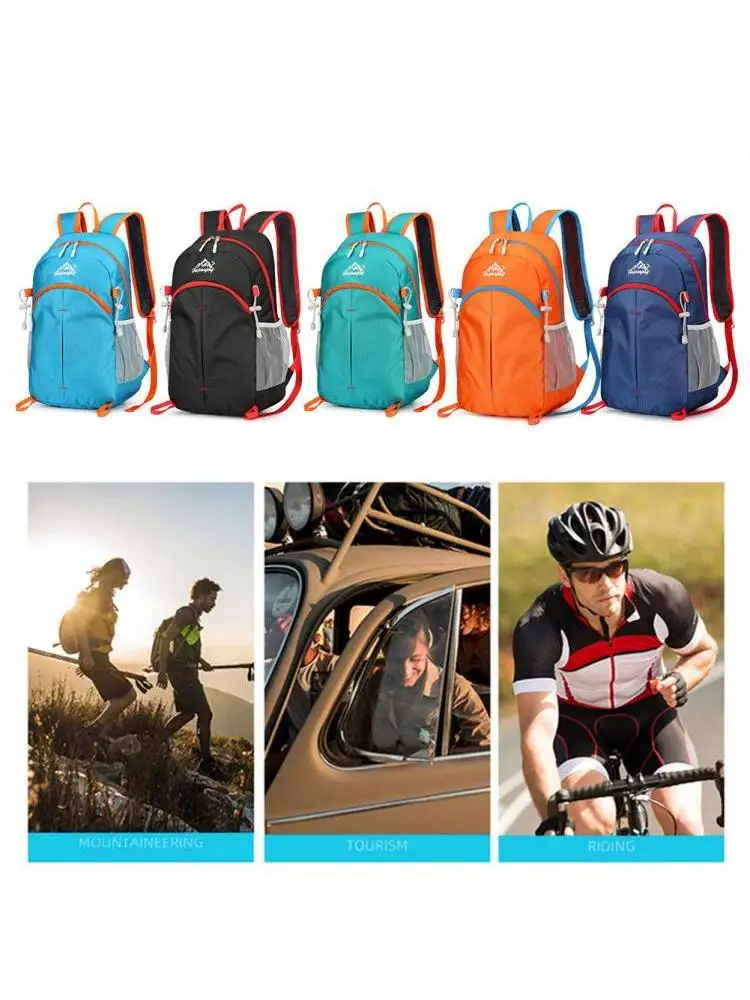 AliExpress 1pc Backpack 20L Lightweight Foldable Backpack Waterproof Packable Travel Hiking Cycling Bag Multifunctional Backpack Parts