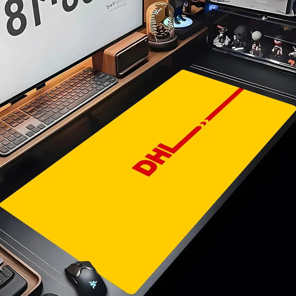 Simple Dhl Express Label Mouse Pad Gaming Mousepad soft Abstract Large 800x400mm MouseMat Gamer XXL Mause Carpet PC Desk