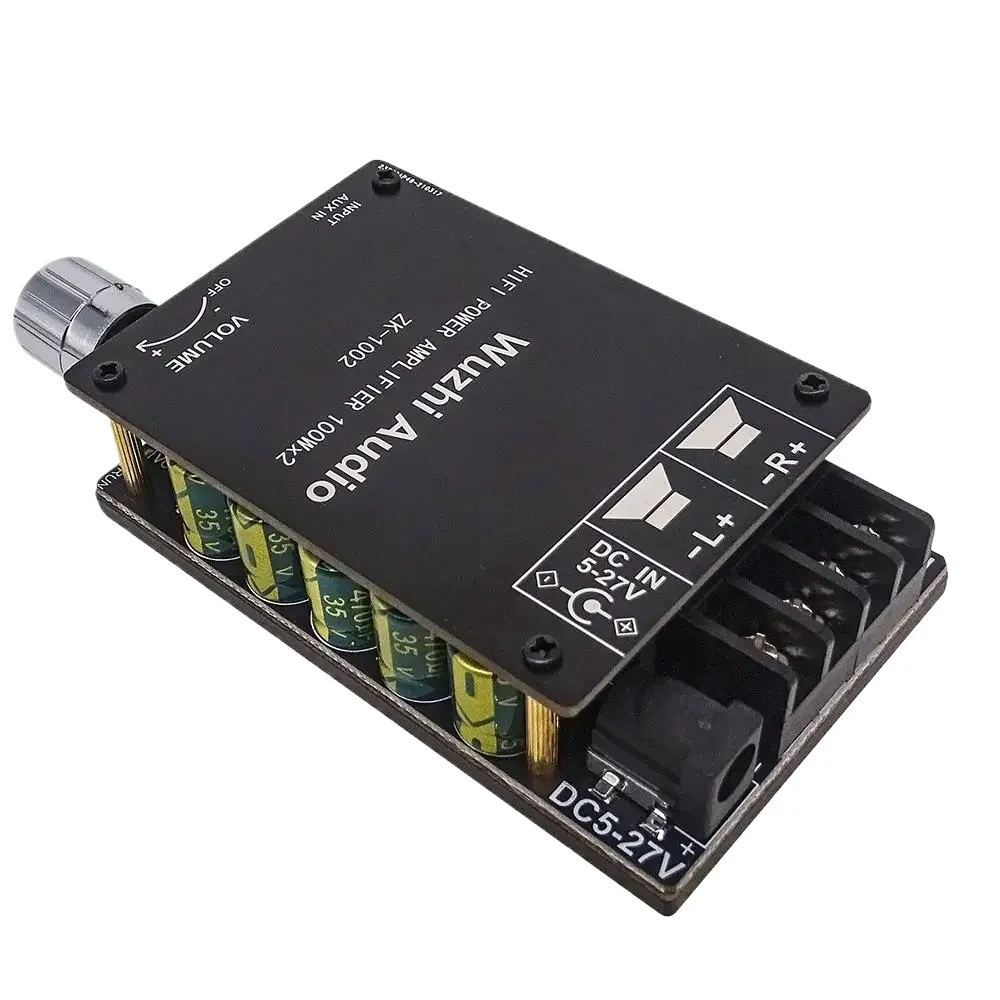 ZK-1002 ไฮไฟ 100WX2 TPA3116 บลูทูธ 5.0 เครื่องขยายเสียงดิจิตอลสเตอริโอบอร์ด AMP Amplificador โฮมเธียเตอร์