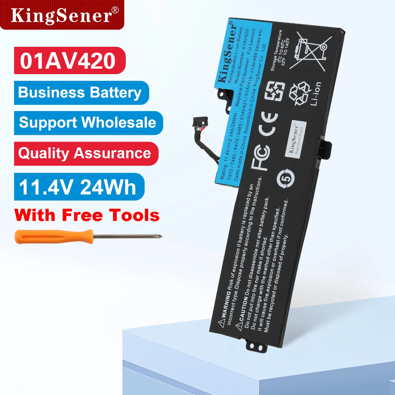 

Внутренняя батарея KingSener для Lenovo ThinkPad T470 T480 A475 A485 TP25 01AV419 01AV421 01AV489 01AV420 SB10K97576 SB10K97578