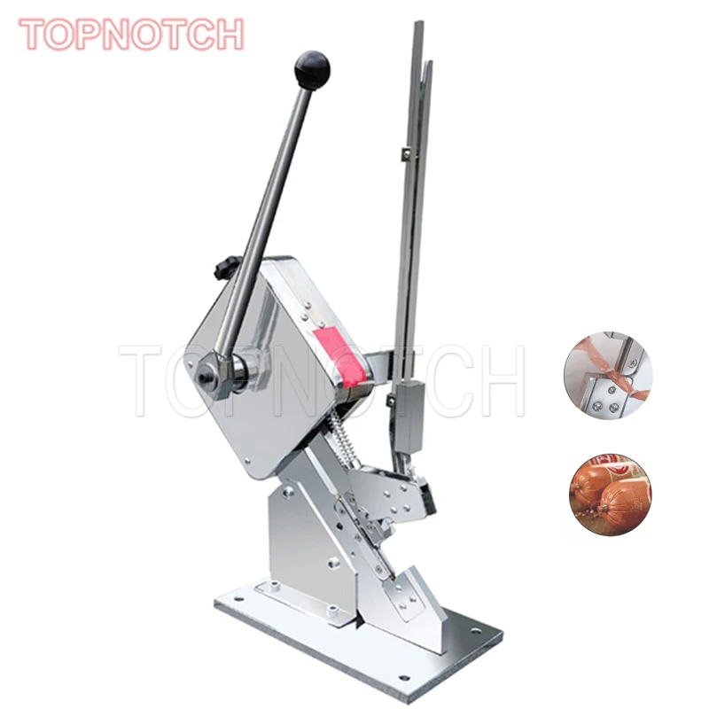 U Shape Manual Sausage Button Sewing Machine Sausage Clipper Machine