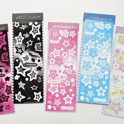 Scrapbook Stationery Star Decal Stickers Journal Planner Deco Sticker Korean Sticker For Arts Diy Crafts Album