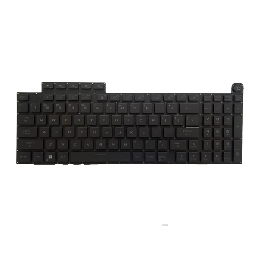 

Laptop Keyboard For ASUS ROG Strix G18 GL814J GL814JI United States US Black With RGB Backlit