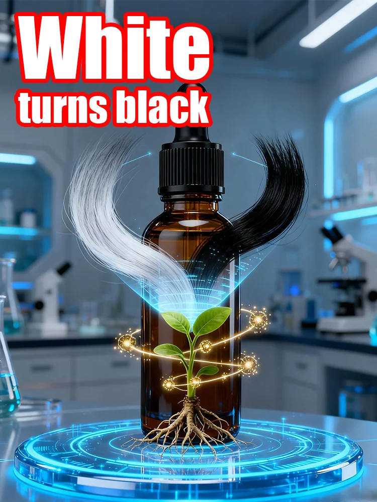 قاتل الشعر الأبيض، يزيل الشعر الرمادي ويعيد لون الشعر الطبيعي خلال 7 أيام #1