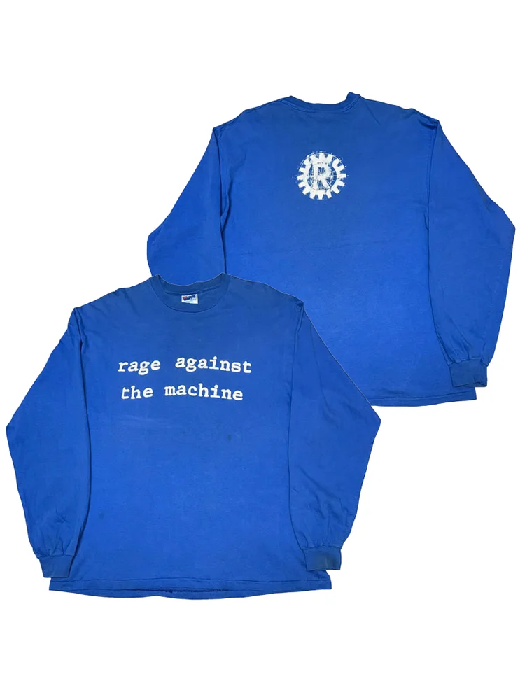 

Rage against the hine Band Long Sve Punk Ro American Trendy Brand Men's T-irt Breathable Sweat-ng Comfortable Fit