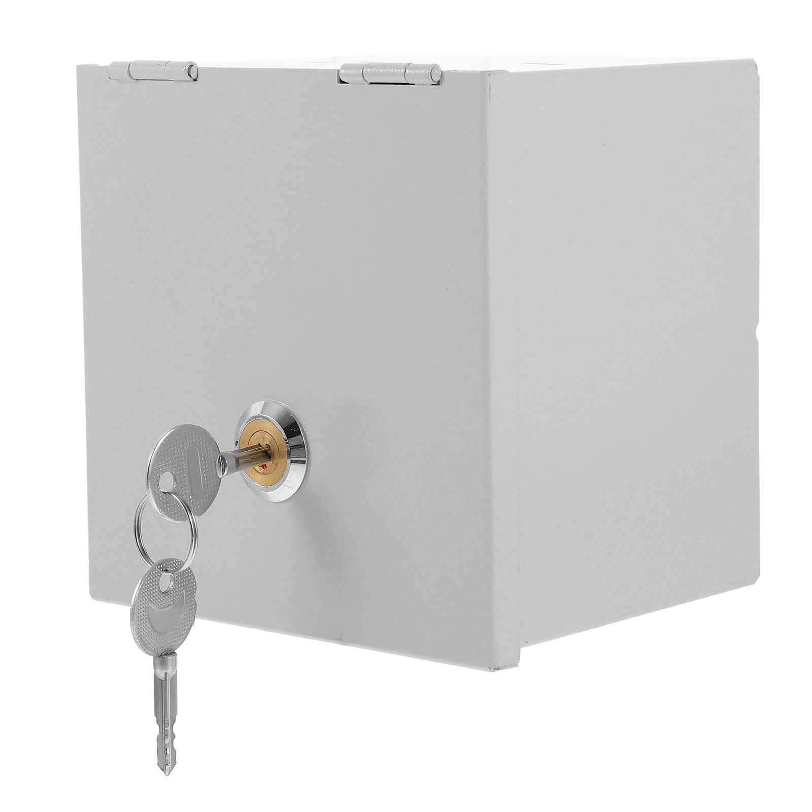 Outdoor Electrical Box Sturdy Iron Lock Case Anti-Theft Weatherproof Socket Protector Cover for Generator Welder Outdoor Use