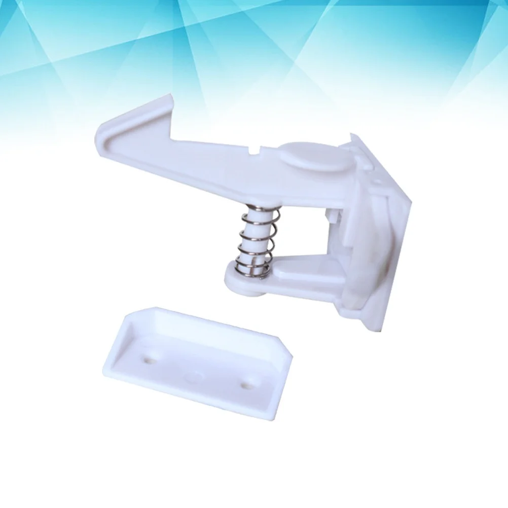 

12pcs Child Safety For Cabinets Invisible Drawer Latches No Drill Magnetic Locks Kids Security Cupboard Locks Spring Lock