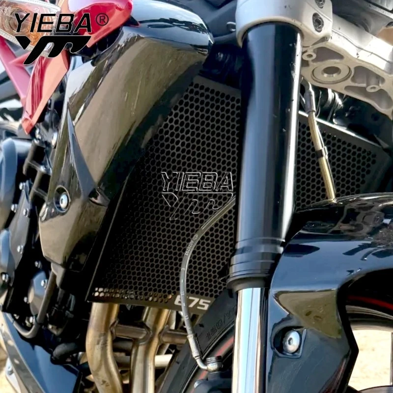 Radiator Guard For Street Triple 675R 2008-2013 2014 2015 2016 Radiator Grille Cover Motorcycle Street Triple 675 R Accessories