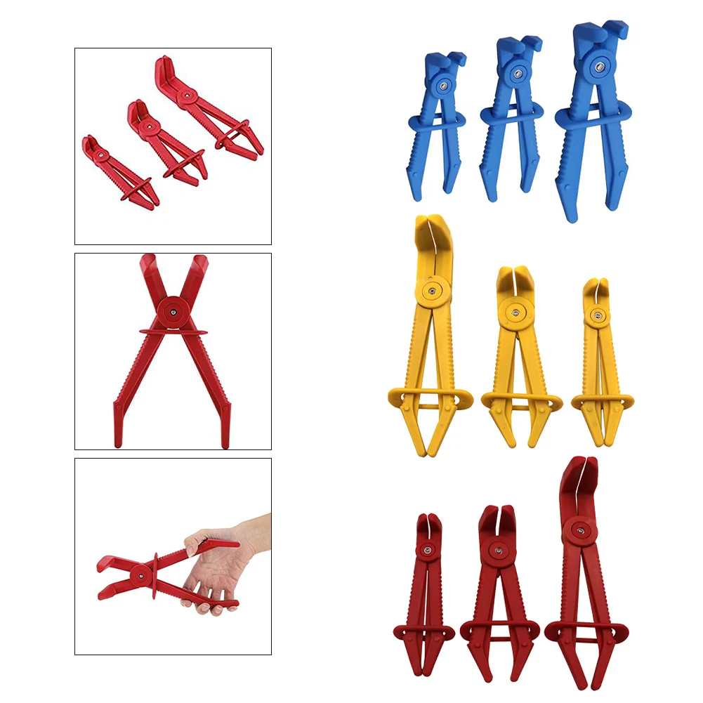 Adjustable Clamp Tool Flexible Hose Pliers Home Improvement Automotive Repair Safety Buckle Feature Versatile Size Options