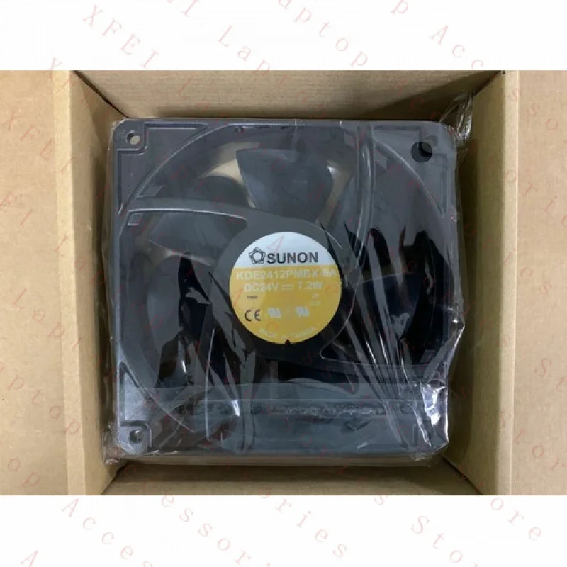 

F 1 pcs For SUNON KDE2412AMBX-6A 12CM 24V 7.2W for Danfoss inverter fan