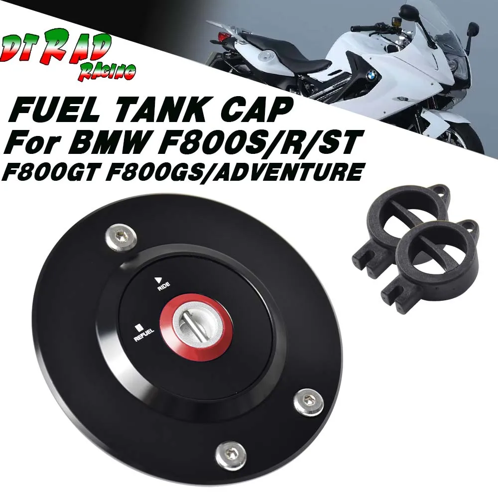 

For BMW F800S F800R F800ST F800GT F800GS/ADVENTURE Motorcycle With Key Fuel Tank Cap Locking Anti-Theft Airbox Cover Accessories