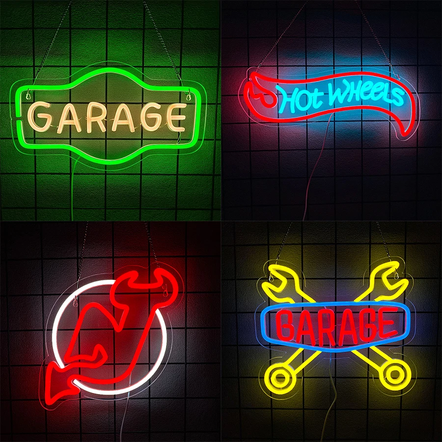 

Неоновые вывески для ремонта автомобилей, персональные значки с гаечным ключом, питание от USB, используются для авторемонтных мастерских, магазинов запчастей, гаражей, декор для мастерских.
