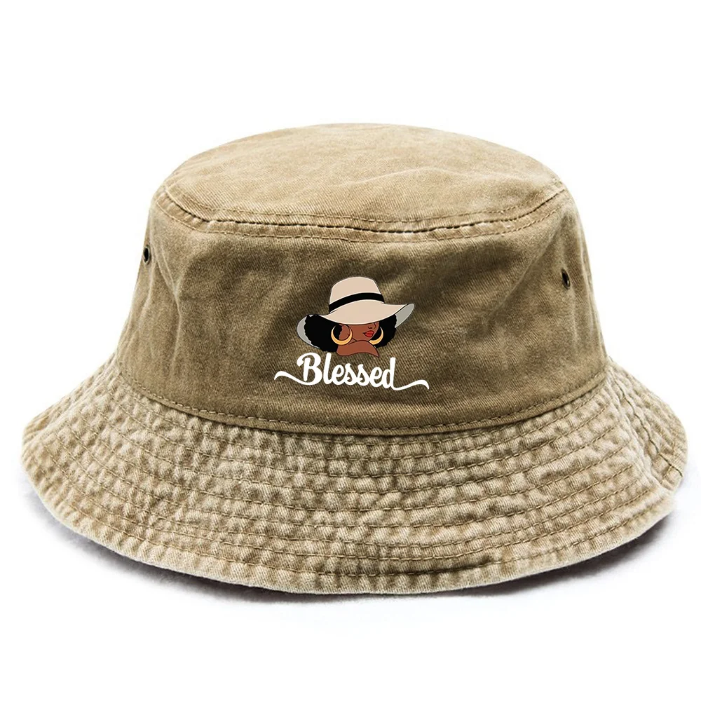 1 Blessing Hat, 2026 New Style Women's Hat, Men's Fisherman Bucket Hat, Washed Fisherman Hat, Halloween Outdoor Decoration, Suit