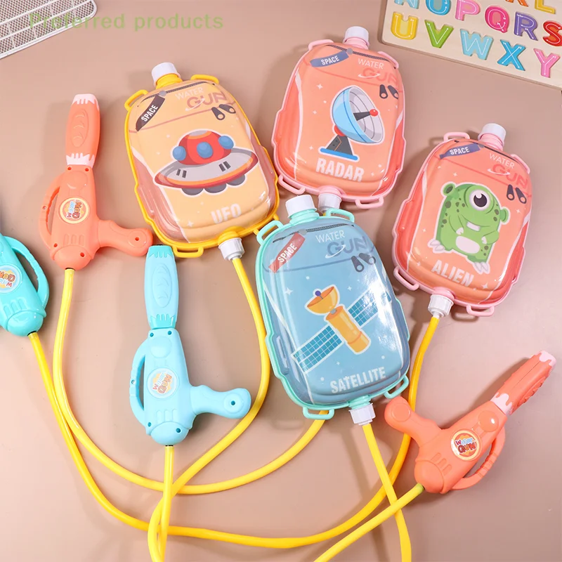 

1/5 шт., рюкзак с героями мультфильмов, игрушки для распыления воды, летний уличный пляжный рюкзак для бассейна, спрей для воды, ручная игрушка для водного спорта
