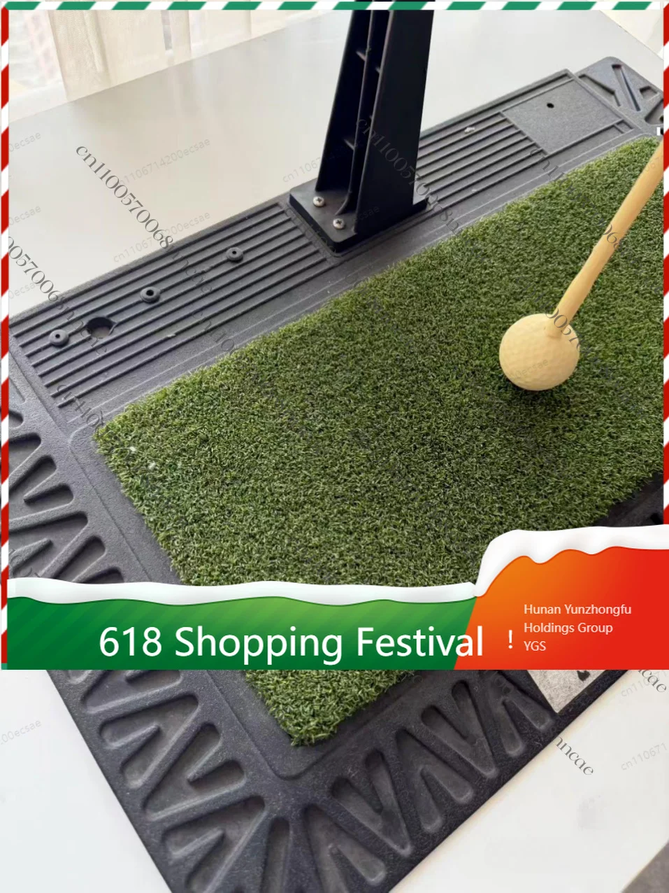 Portable Golf Swing Trainer with Electronic Distance Measurement, Indoor Swing Speed Radar for All Skill Levels