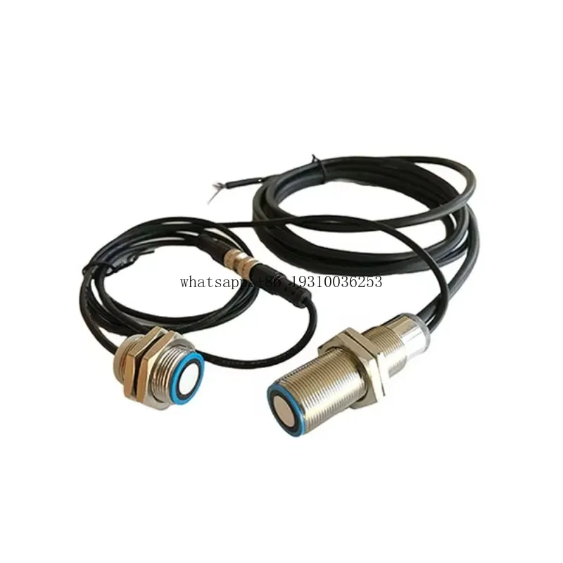 

LE Raun M18 Ultrasonic Distance Measurement Linear Displacement Liquid Level Sensor Analog RS485 Switching Output 300 500 1000mm