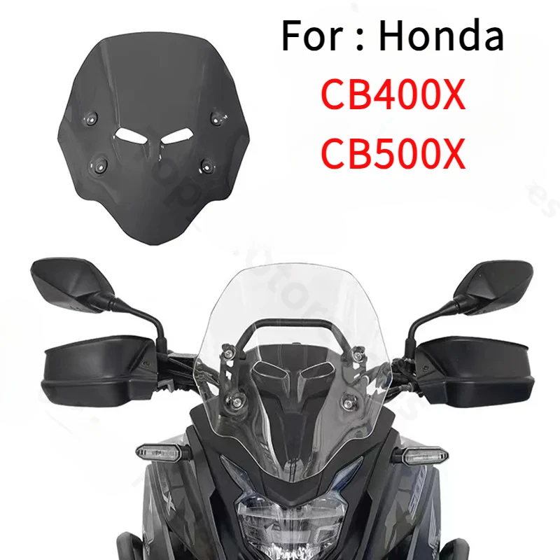 Suitable for Honda motorcycle CB400X sport windshield CB500X Viser windshield sunshade CB 400X CB 500X