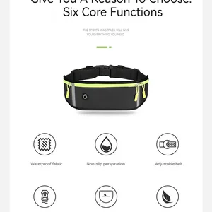 Outdoor Sport Taillenpack für Fitness -Handy, kleiner wasserdichtes Suspensionssack, Moedas 8 Hauptverkaufstraße Poche - №3