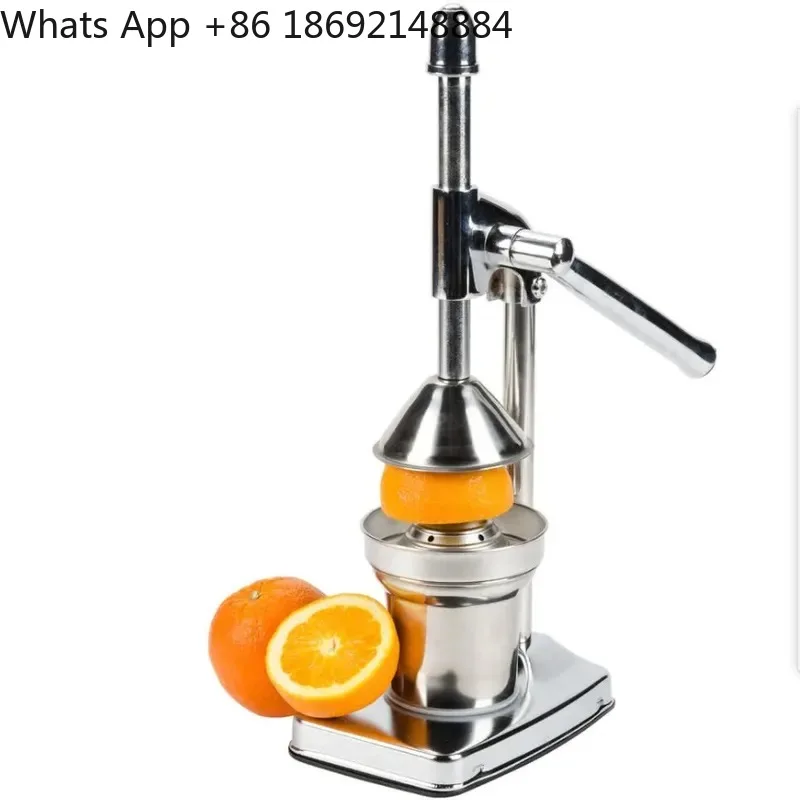 Commercial Manual Juicer Hand Press for Fresh Orange Apple Juice Extraction for Stall Use