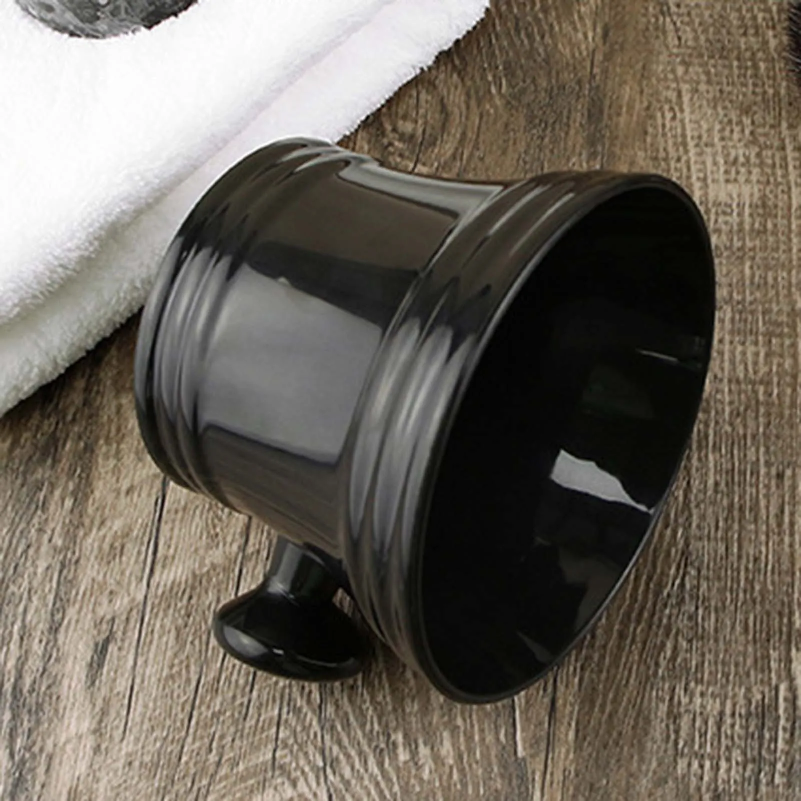 Black Shaving Bowl Foam Shaving Soaps Cream Cup Shaving Supplies