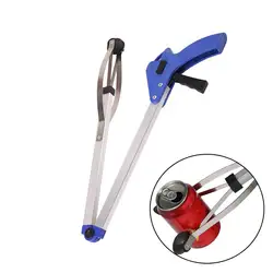 Garbage Pick Up Tool Telescopic Extend Collector Aluminum Alloy Foldable Gripper Household Factory Scenic-Spot Floor Clip