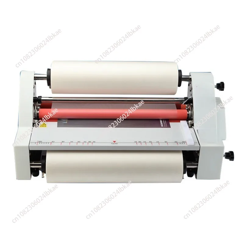 film roll laminator A3 size Four Rollers Hot Roll Laminating Machine electronic temperature control single 220v 1pc