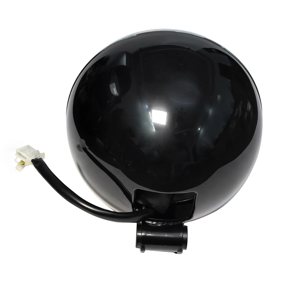 ل Keeway Superlight 125 / 150 / 200 QJ200-2G دراجة نارية مستديرة كروم الجبهة العلوي رئيس مجموعة مصابيح