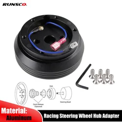 Aluminum Steering Wheel Hub Adapter Boss Kit for Nissan Honda Toyota Subaru Mazda