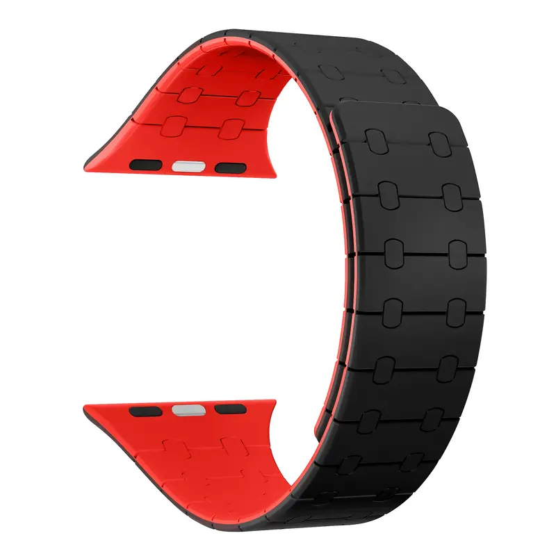 Magnetic Silicone Band for Apple Watch Ultra 3 2 49mm 44mm  46mm 42mm 40 41mm 45mm Strap Bracelet IWatch Series 11 10 9 8 7 6 SE - Image 15