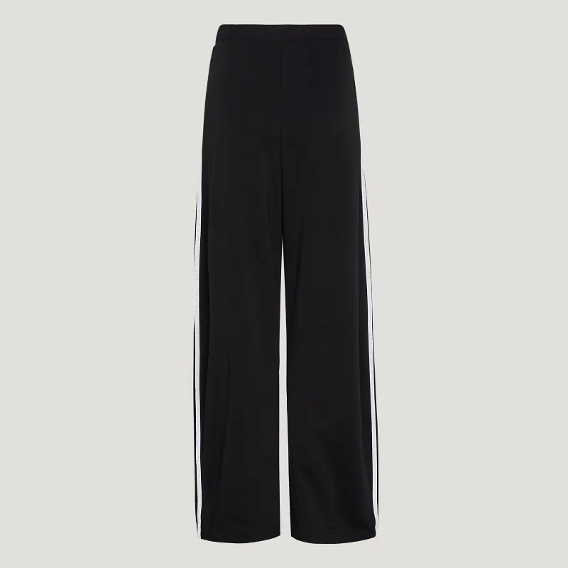 Adidas Women's Cool Loose Striped Lace-Up Track Pants KX6702