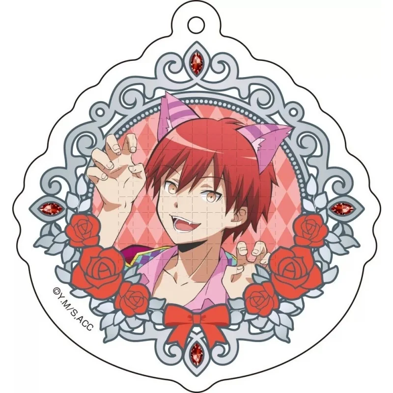 Assassination Classroom 6cm Koro-sensei Tadaomi Karasuma Irina Jelavić Nagisa Shiota Acrylic Pendant Keychains Bag Decorations
