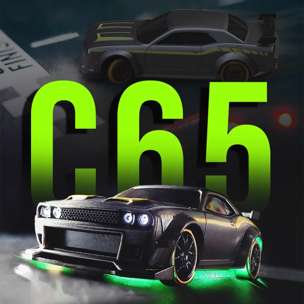 

1/76 Turbo Racing C65 Limited Edition Drift RC Car Full Proportional Remote Control Toys RTR Desktop Birthday Festival Toys