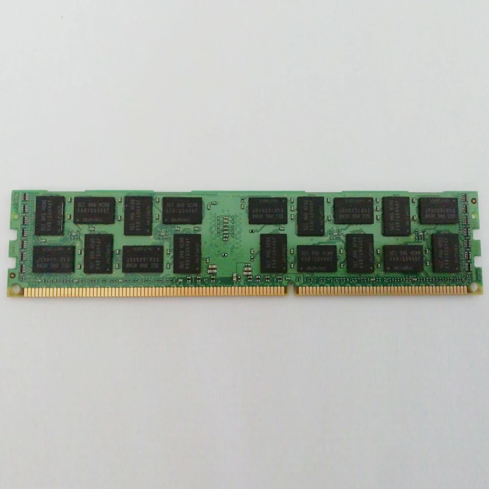 1Pcs For Samsung RAM 4G 4GB 2RX4 DDR3 1333 PC3-10600R ECC REG Server Memory M393B5170FH0-CH9 