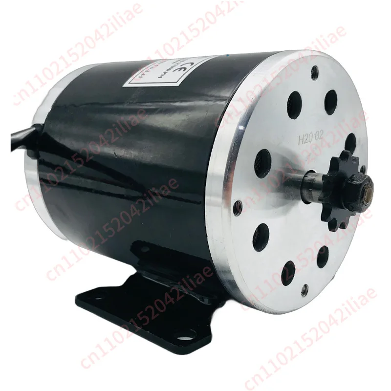 High-power Kart Beach Car High-speed Motor 48V1000W Pulley Gear Modification