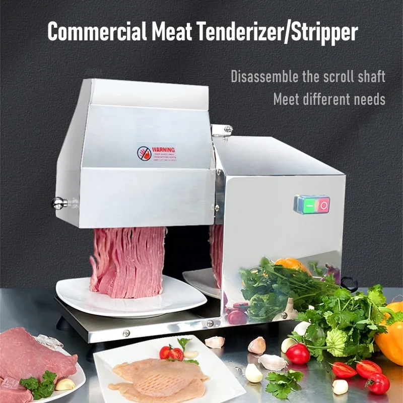 OEM Customize High Quality Efficient Stainless Steel Electric Meat Stripper Tenderizer Machine for Food Equipment