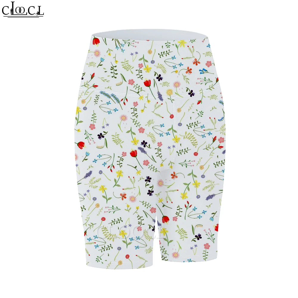 CLOOCL Fashion Workout Women Legging Flowers Print Casual Women Sexy Gym Sweatpants for Female