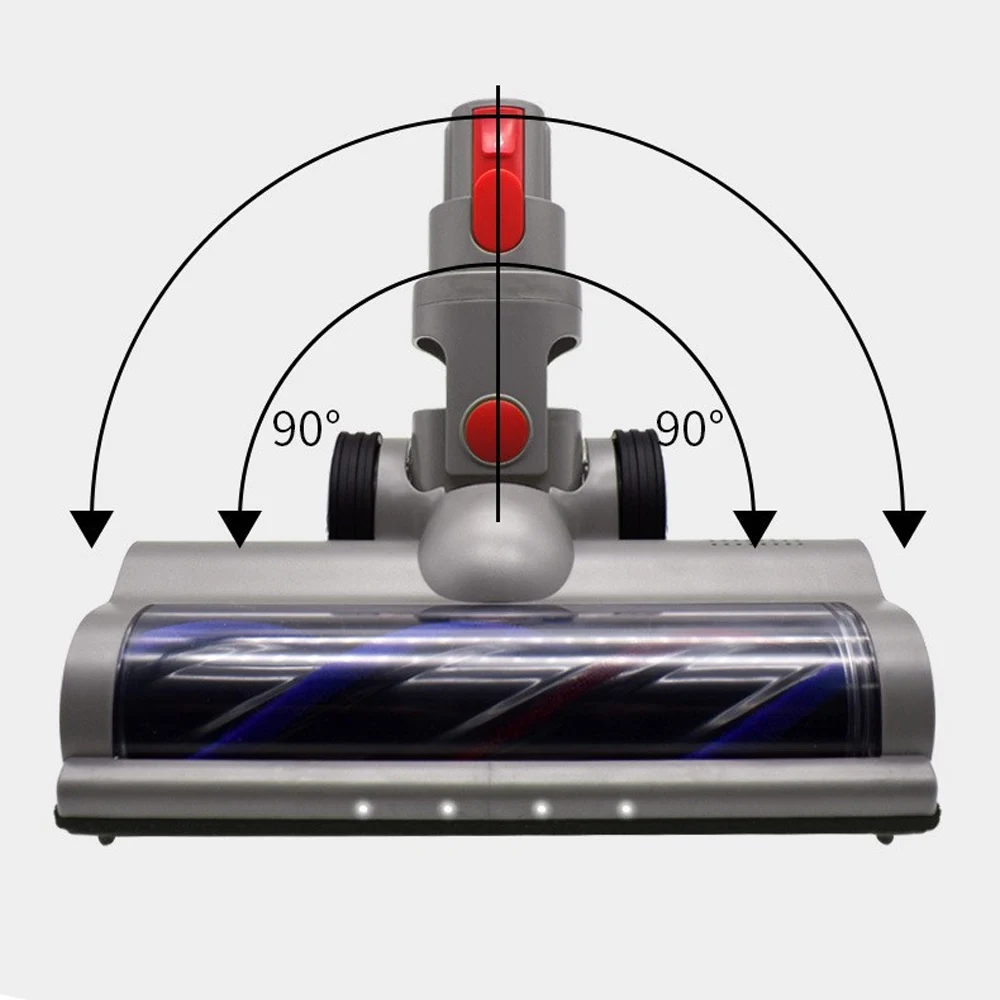 Spazzola turbo con ugello per spazzola per pavimenti motorizzata elettrica per parti Dyson v7 v8 v10 v11 senza fili