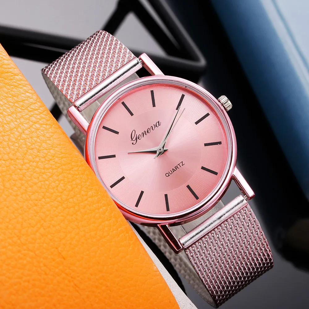 Women Watches Luxury Fashion Mesh Belt Watch For Ladies Elegant Bracelet Waterproof Quartz Wristwatch Top Clock Lover Watch