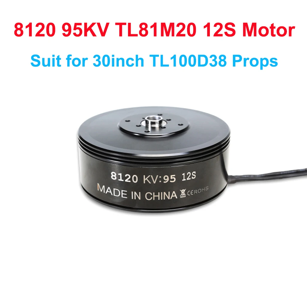 Tarot-RC Martin TL81M20 8120 95KV 12S Bürstenloser Motor mit hoher Effizienz und 30-Zoll CW CCW Propellern für Multirotor-Drohnen – Detail 5